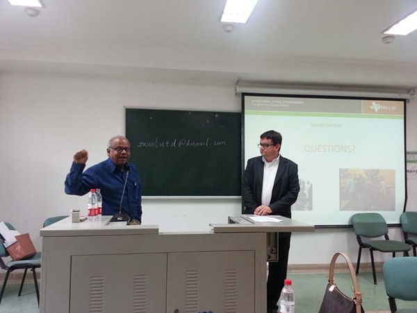 美国德克萨斯大学达拉斯分校Suresh Radhakrishnan教授一行访问英国365官网