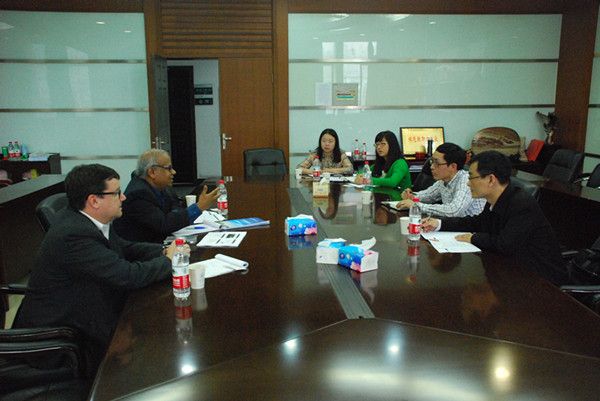 美国德克萨斯大学达拉斯分校Suresh Radhakrishnan教授一行访问英国365官网