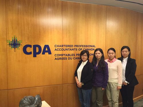 英国365官网教师应邀赴加参加CPA Canada的课程培训