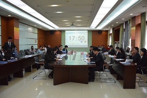 英国365官网成功举办第十七届华中七校模拟商务谈判大赛复赛