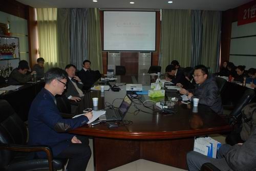 台北大学会计学教授来英国365官网进行学术交流