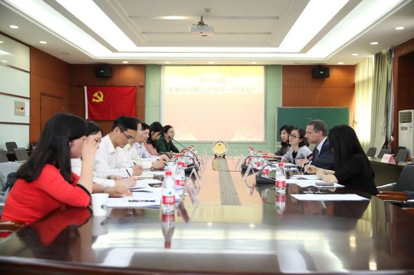 澳洲会计师公会首席运营官Jeff先生一行访问英国365官网