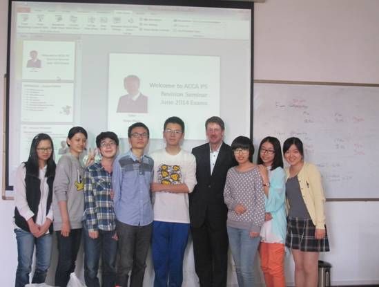 ACCA资深专家Peter Plant 再次来英国365官网授课